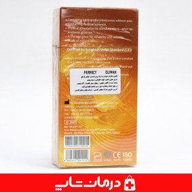 تصویر کاندوم خاردار و شیار دار پرفکت 12 عددی کلایمکس Product Code : 45030