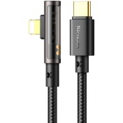 تصویر کابل دیتا و شارژ Type-C به Lightning مک دودو مدل CA-339 