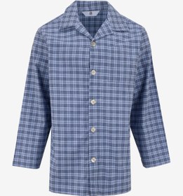 تصویر ست پیژامه آستین بلند شطرنجی مردانه | TheDon 5003259050 