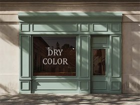 تصویر رنگ ضدآب سبز سیج تیره 