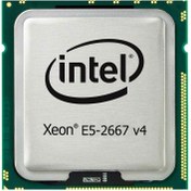 تصویر پردازنده سرور اینتل مدل Xeon E5-2667 v4 Sandy Bridge استوک Intel Xeon E5-2667 v4 Sandy Bridge Server Processor Used