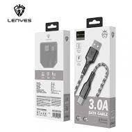 تصویر کابل تبدیل USB به تایپ سی LENYES مدل LC940-C طول 1 متر 