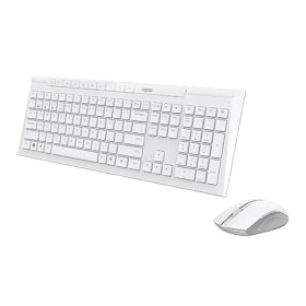 تصویر کیبورد و موس بی سیم رپو مدل 8210M Rapoo 8210M Multi-mode Wireless Keyboard and Mouse