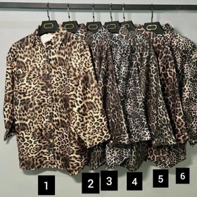 تصویر مانتو پلنگی 