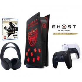 تصویر پلی استیشن 5 باندل سفارشی - Playstation 5 customized Bundle Ghost Of Tsushima 