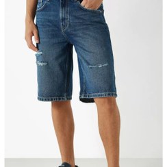 تصویر شلوارک مردانه جینز 