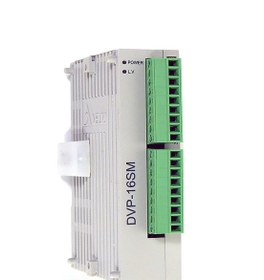 تصویر ماژول توسعه دلتا DVP16SM11N DVP16SM11N is an input extension module to be used with the RTU-485