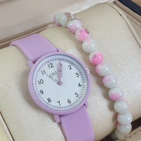 تصویر ساعت مچی دخترانه بند ژله ای Bolun pastille watch 