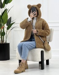 تصویر پالتو کتی کوتاه خز دار - 5 