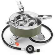 تصویر اجاق گاز کمپینگ سه شعله مدل S3-6800 با کیف حمل 