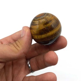 تصویر گوی سنگ چشم ببر 108 گرمی 