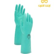 تصویر دستکش ایمنی ماپا مدل ۴۹۱ نیتریل ضد مواد شیمیایی 