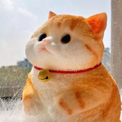 تصویر فیجت نرمالو گربه مو دار ضد استرس 