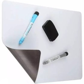 تصویر ورق مگنت وایت بورد (Whiteboard) 600در400در0.5 میلی متر Whiteboard magnet sheet 600x400x0.5 mm