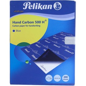 تصویر کاغذ کاربن A5 آبی H500 پلیکان PELIKAN 