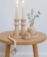 تصویر ست دکوری منزل مینیمال - کرم 