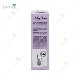 تصویر کرم مرطوب کننده صورت کودک بیبی برن حجم 40 میل BABY BORN FACIAL MOISTURIZING CREAM