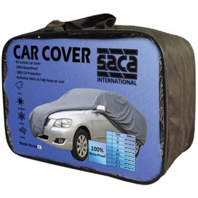 تصویر چادر خودرو ساکا مدل Best مناسب برای دیگنیتی Prestige - طوسی 