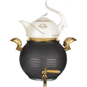 تصویر ست کتری و قوری کروپ ست مدل کیانا Croupset Kiana Model Kettle and Teapot Set - Code 507