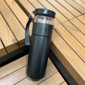 تصویر تراولماگ دمنوشی گنجایش ۵۵۰ میلی لیتر استیل ۳۰۴ travelmug damnooshi 550 ml steel 304