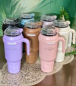 تصویر تامبلر مدل sitarayuri گنجایش 1.5 لیتر - سبز تیره 