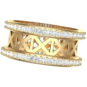 تصویر انگشتر نقره مدل Nora کد R1032 