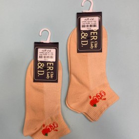 تصویر جوراب بالای قوزک orange2 
