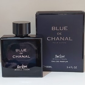 تصویر ادکلن مردانه شنل بلو د شنل جسیکا تواین ۱۰۰ میل Chanel Bleu de Chanel