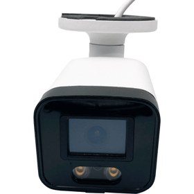 تصویر دوربین مداربسته بولت 2 مگاپیکسل دید در شب رنگی AHD مدل MG-3836W CCTV AHD Bullet 2mp WarmLight MG-3836W