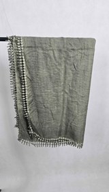 تصویر شال پاییزه کد 02 - سبز روشن 