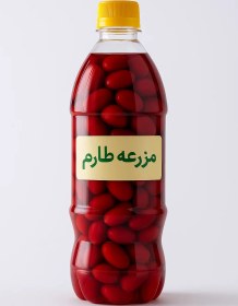 تصویر ترشی زغال اخته 100% اورگانیک 