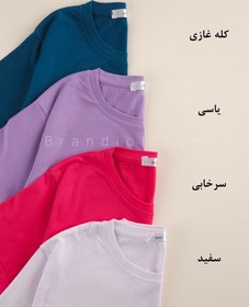 تصویر تیشرت زنانه Basic نخ پنبه 