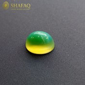 تصویر عقیق سه پوست سرتاکف طوق آبدار اصل سایز ۱۴ میل | نگین کلکسیونی ممتاز 