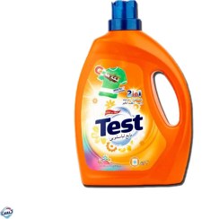 تصویر مایع لباس شویی رنگین تست حجم ۳ لیتر 