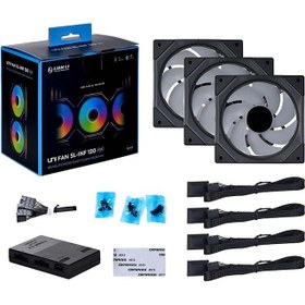 تصویر فن کیس لیان لی مدل UNI Fan SL Infinity 120 Triple Lian Li UNI Fan SL Infinity 120 Triple