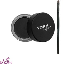 تصویر خط چشم ژل کاسه ای یورن 5 میل YORN WATERPROOF GEL EYELINER 5ML