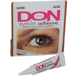 تصویر چسب مژه مصنوعی دان مدل ORIGINAL با حجم 7 گرم ا Don Plus 7 Adhesive Lashes Glue 1.4g Don Plus 7 Adhesive Lashes Glue 1.4g