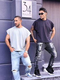 تصویر رکابی وست باکسی مراکشی طوسی 