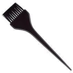 تصویر قلم رنگ مو مشکی Black hair color brush