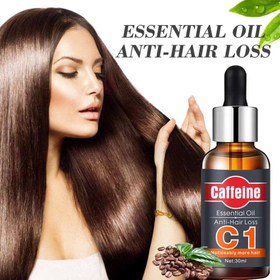 تصویر سرم تقویت و ضد ریزش مو کافئین Caffeine مدل C1 Caffeine strengthening and anti-hair loss serum, Model C1