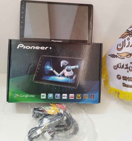 تصویر مانیتور اندروید خودرور پایونیر پلاس 9 اینچ مناسب همه ماشین ها درجه 1 مدل Monitor Pioneer Plus 