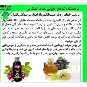 تصویر شامپو حاوی عصاره کافئین و روغن هسته انگور بیز Caffeine grapseed oil shampoo