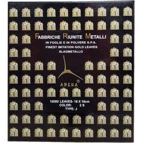 تصویر ورق طلا بسته 10.000 عددی (۱۶*۱۶) چینی 