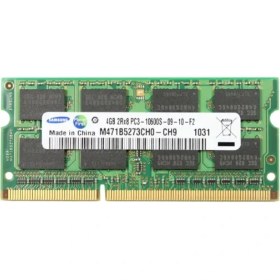 تصویر رم لپ تاپ سامسونگ DDR3 10600 M471B5273CH0-CH9 ظرفیت 4 گیگابایت 