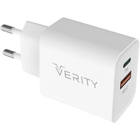 تصویر شارژر دیواری VERITY مدل 2129 فست شارژ شارژر دیواری VERITY مدل 2129 فست شارژ