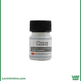 تصویر رنگ پودری سفید دکول کوچک 