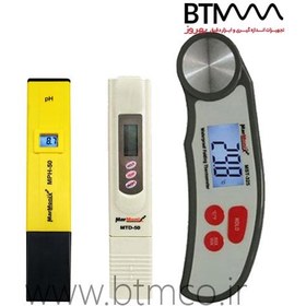 تصویر Water quality tester pack with thermometer rod 