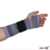 تصویر مچ کف بند کشی با کش دوبل Double rubber wrist &amp;amp;amp; palm support