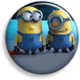 تصویر پیکسل ابیگل طرح انیمیشن مینیون کد 015 