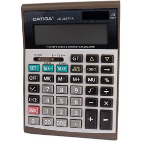 تصویر ماشین حساب کاتیگا Catiga CD-2837-14 ا Catiga CD-2837-14 Calculator Catiga CD-2837-14 Calculator